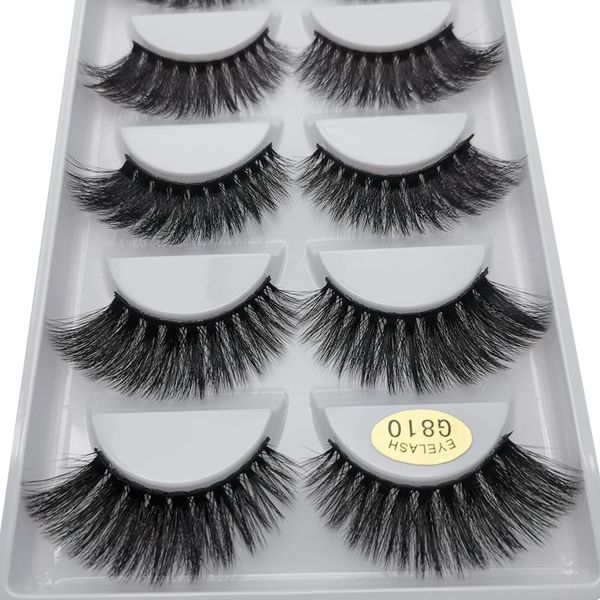 

shidishangpin 20boxes 3d lashes handmade false eyelashes reusable mink eyelashes fluffy dramatic fake lash makeup faux cils g810 yxljzc