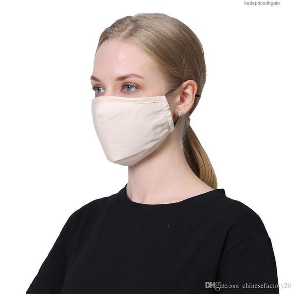 

masks cotton face dust pm2.5 mouth mask washable for student women men reusable rp4q