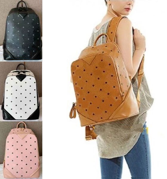 

new designers backpack 2021 handbags purses men and women bag fashion rivet leather travel lapbackpacks student bookbag back pack