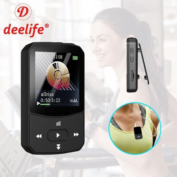 

deelife mini clip mp3 player bluetooth with fm radio music play for running recording video portable sport mp 3 player1