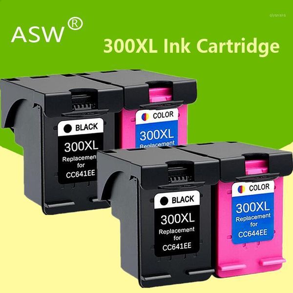 

ink cartridges asw compatible for 300xl 300 cartridge deskjet d1660 d2560 d2660 d5560 f2420 f2480 f2492 f4210 printer1