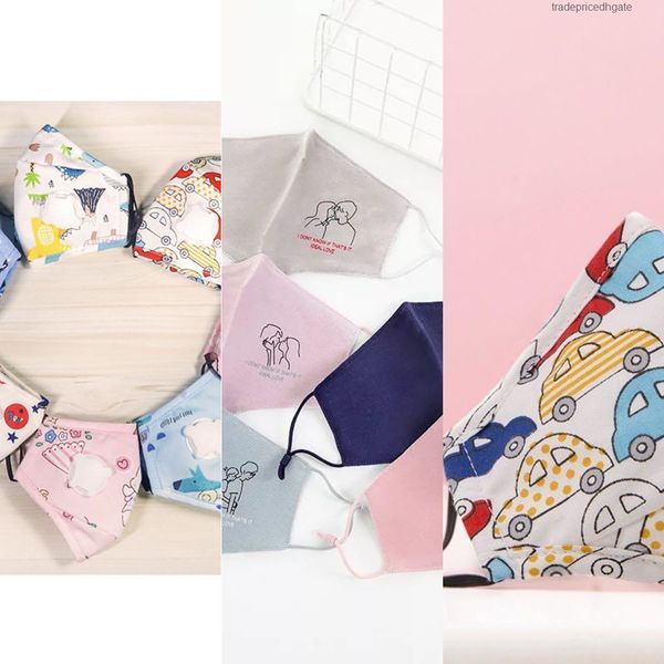 

layers quality children with 5 breathing valve face mask anti-splash dust washable re 4ahl ql0f