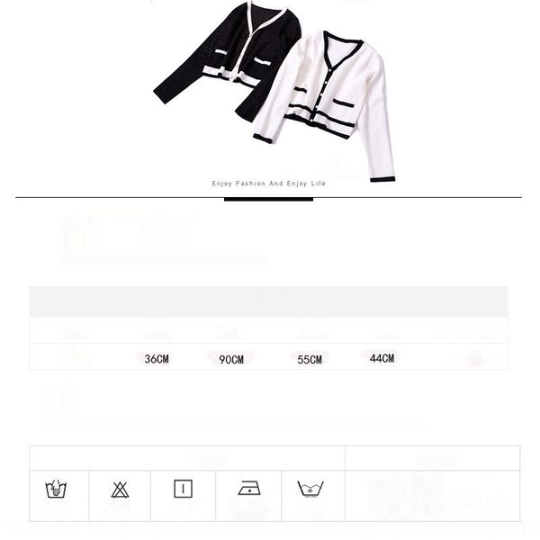 

qa9qd v-neck net red bright new 2020 knitted autumn fashion black pocket jmh small fragrance cardigan silk coat coat perfume perfumeshort ha, White;black