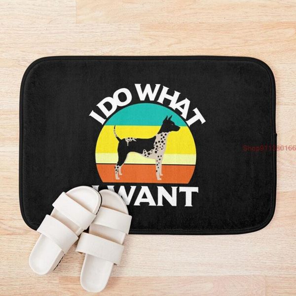 

bath mats mat american hairless terrier shirt i do what want with my foxhound dog bathroom set mirrofiber cartoon rug