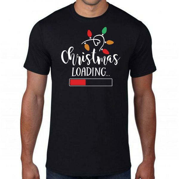

merry christmas t shirt men women xmas is loading santa funny gifts presents tee shirt style sport hooded sweatshirt hoodie