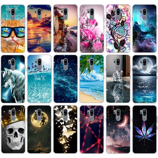 

sewqthin soft silicone tpu shell bumper cover lg g7 plus g710 phone bagvtrvgt