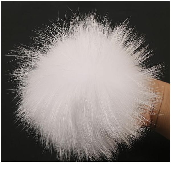 

dankeyisi luxury fluffy raccoon fur pompom ball keychain real fur pom pom pompom mink fur pompon for hats bags shoes acc qylxjx