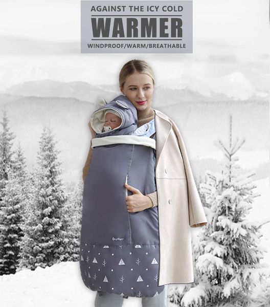 

winter windproof baby drapery cape outdoors sleeping bag warm blanket children's waist stool sling cloak thickened swaddling