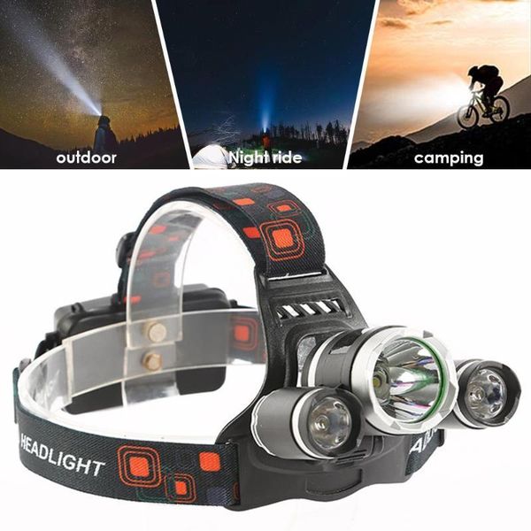 

headlamps 20000lm headlight super bright bicycle bike durable headlamp torch lamp sporting goods portable1