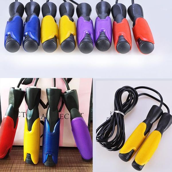 

jump ropes single students training special bearing jumping 2.8m rope with rubber sleeve muliticolor portable using-resistant1