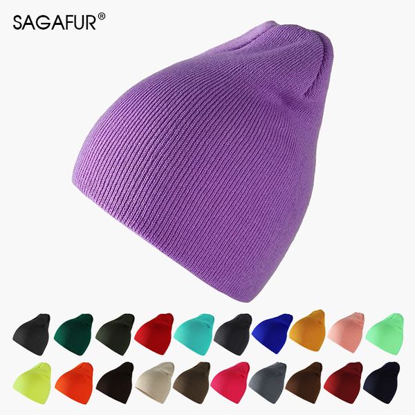 

winter female beanies women fashion knitted cap solid color autumn hat thick warm casual bonnet soft clearance, Blue;gray