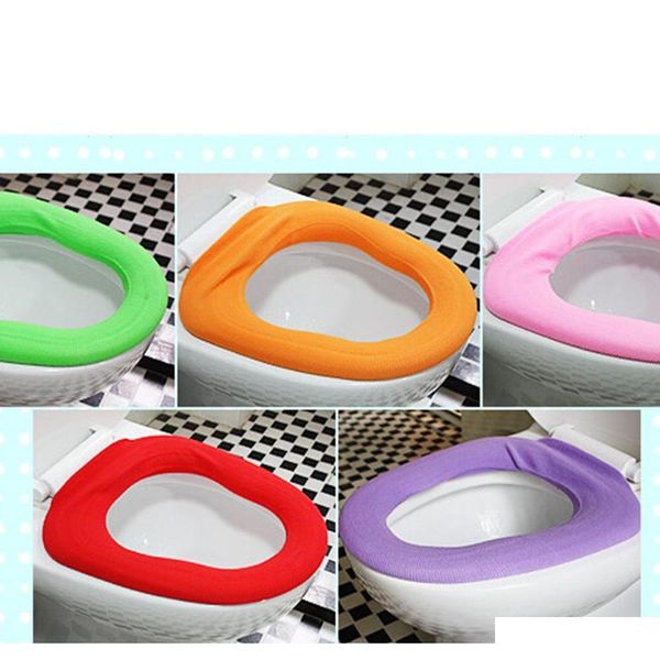 

1pc warm and comfortable toilet seat cover for bathroom products cotton pedestal pan cushion pa qylfyg sweet07