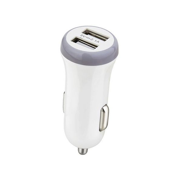 

2020 new mode 5v2.1a 2 usb port car charger for iphone huawei xiaomi
