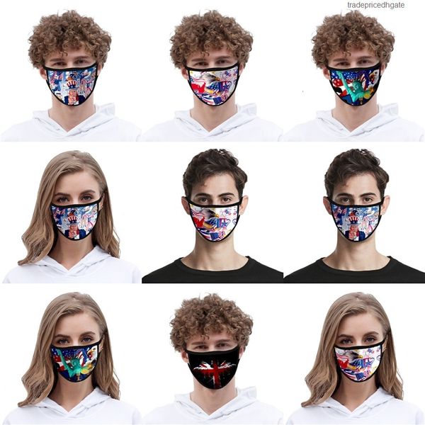

factory5qgimasks civil designer masque reusable cloth filter face mascherina pm2.5 protection op kids cotton thick 3 lay