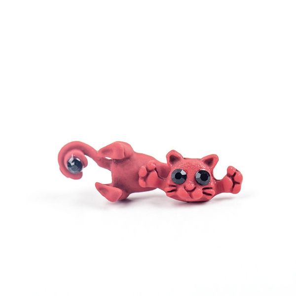 

earrings multiple color classic fashion cute cat stud earrings stud earring, Golden;silver