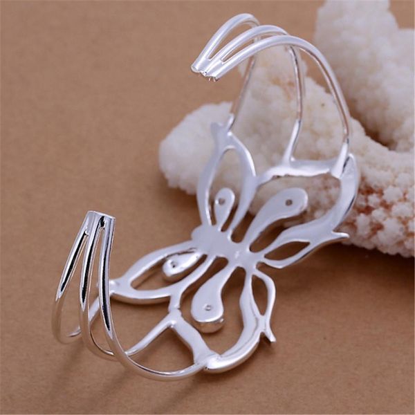 

fashion retro silver color jewelry classic personality women crystal butterfly bracelet fashion retro online h sqcjtq, Black