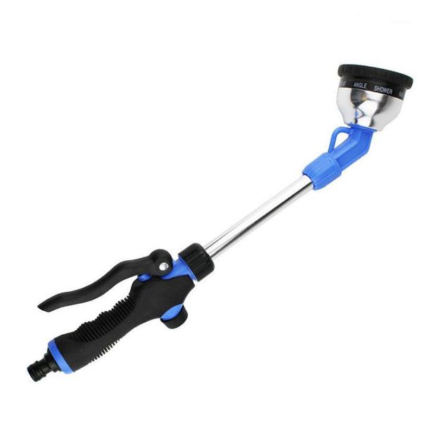

car cleaning tools 1pc aluminum gun watering hand sprayer gardening pressure pump spray water spread tool garden supplies irrigation multi-f