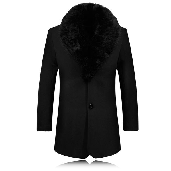 

autumn winter 2019 plush and thickened korean men's casual windbreaker, Tan;black