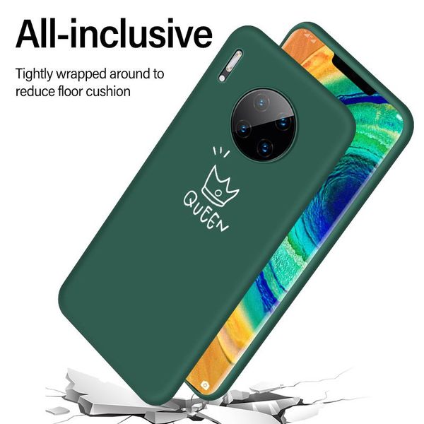 

ультратонкий красочный матовый жесткий компьютерный чехол для huawei mate 30 20 10 p0 p0 p30 p20 lite pro honor 8 симпатичные ударопрочные s