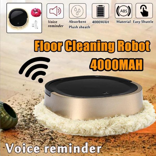 

4000mah wireless household intelligent automatic household mopping machine floor cleaning robot smart robot vacuum cleaner home