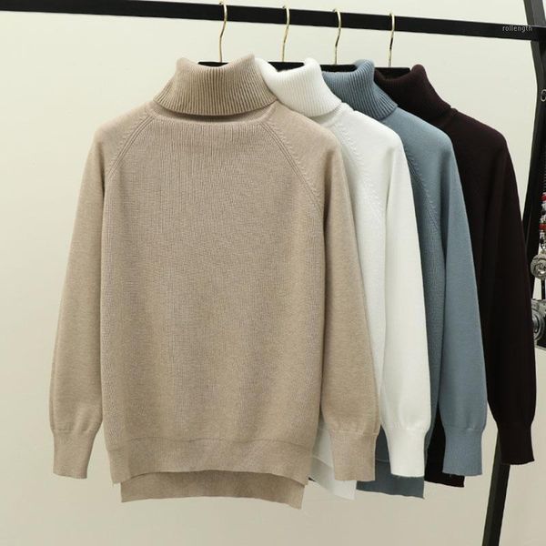 

turtleneck women sweater winter warm female jumper thick christmas sweaters ribbed knitted pullover pull hiver femme1, White;black