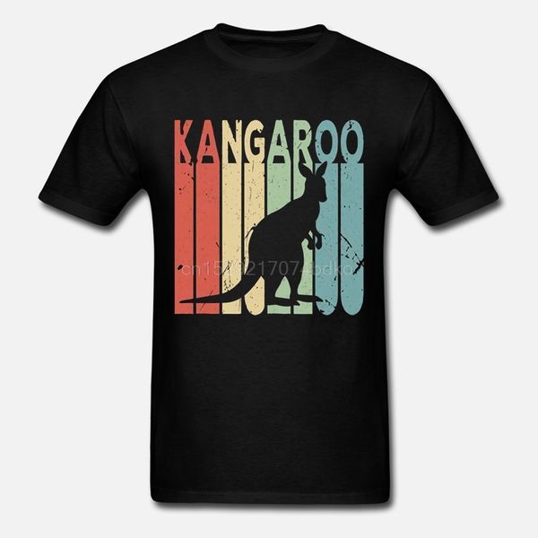 

мужчины кенгуру урожай ретро печатный балахон дизайнеры футболка толстовка