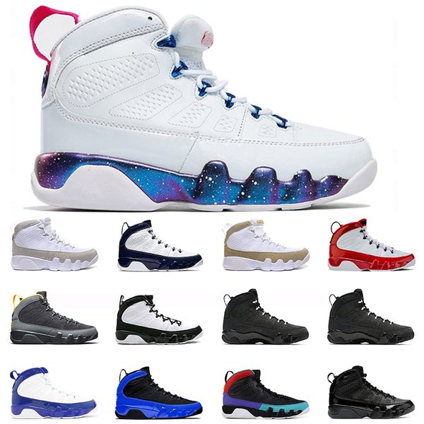 

2021 university gold jumpman 9 9s mens basketball shoes space jam retro white pink multi color black white gym red sneakers