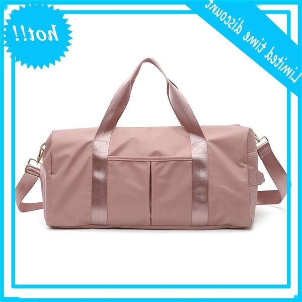 

fashion large capacity waterproof travel for women sports nylon handbags multifunctional drought nat separation gym shoulder bags