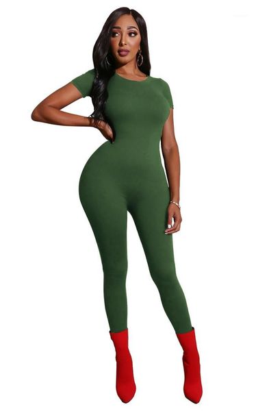 

skinney rompers streetwear fashion casual women clothes 2021 new arrivals womens designer jumpsuits summer short sleeve, Black;white