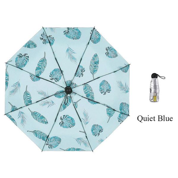 

mini 5 складные 8 кости зонтик дождь и солнце серебро композит титана клей зонт складной карманный женщины umbrellara в женщины bbyses wrhom