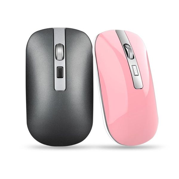 

mice ultra-thin mute wireless bluetooth mouse dual-mode rechargeable company custom
