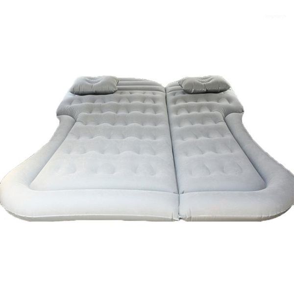 

vehicle-mounted inflatable bed suv special car trunk mattress travel folding air cushion cross-country self-driving travel steam1