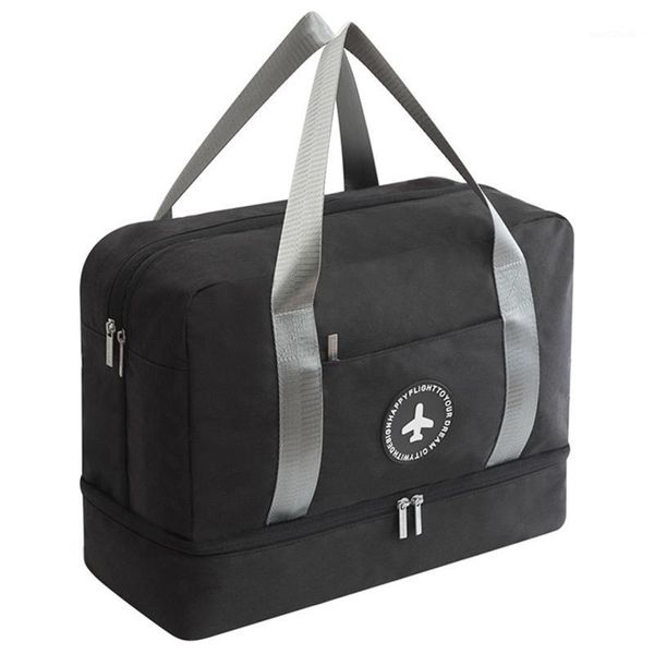 

new-waterproof portable travel bag double layer classification clothes organizer luggage tidy pouch accessories1