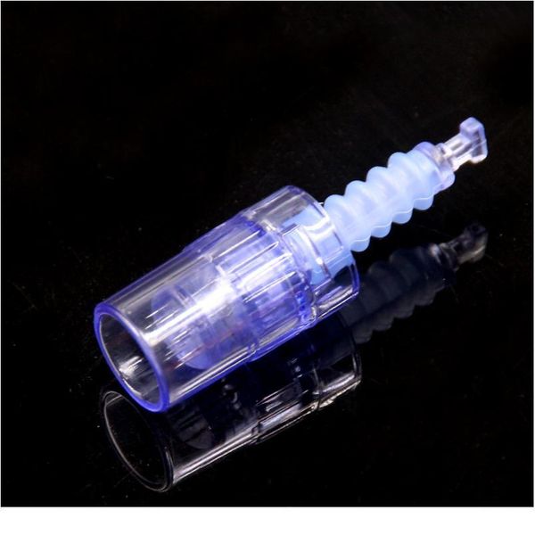 

36pin blue needle cartridge replacement micro needles head stainless steel tattoo needles for dr derma pen tattoo ti qylurc