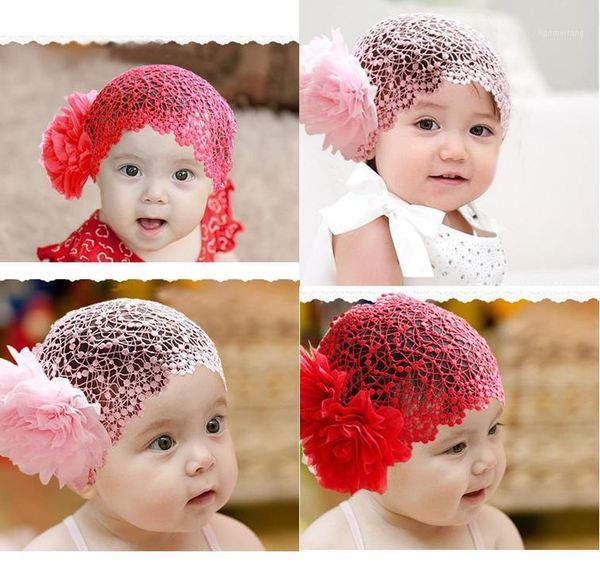 

2020 new baby headwear flower headbands for girls hair band1, Slivery;white