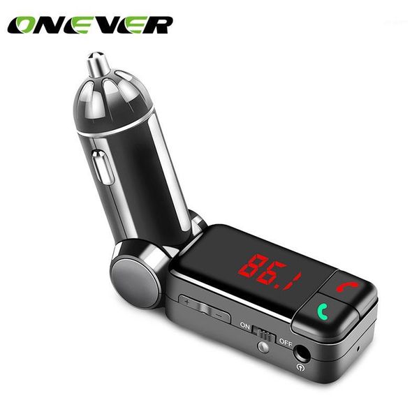 

car wifi router onever wireless lcd bluetooth fm transmitter mp3 music player usb charger support handsfor 6 plus 5s samsung1