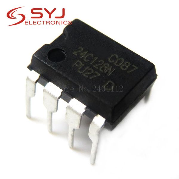 

10pcs / lot ft24c128a at24c128a ft24c128 24c128 dip-8 in stock