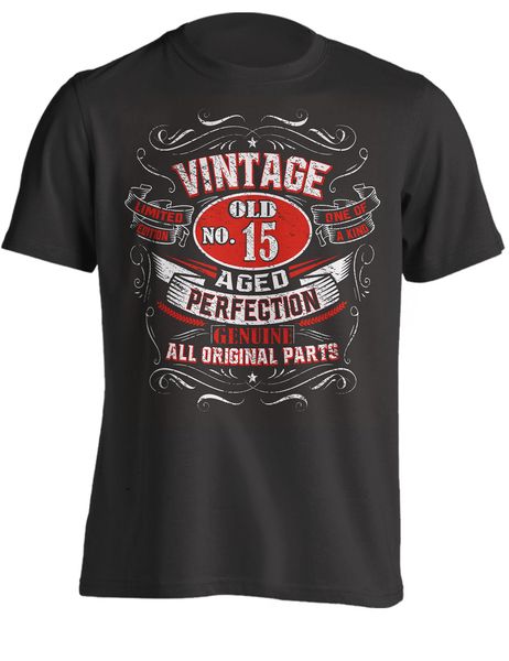 

sport 2019 men's funny vintage 15th birthday gift shirt for men born in 2003 retro style summer t-shirt