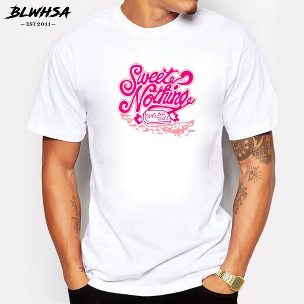 

hipster blwhsa сладкие ничего printed новое лето футболка мужская с коротким рукавом o-образным вырезом майка фитнес мальчиков верхняя одежд