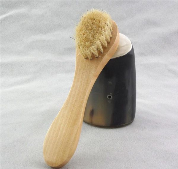 

face cleansing brush for facial exfoliation natural bristles cleaning face brushes for dry brushing scrubbing wit jllscy mywjqq