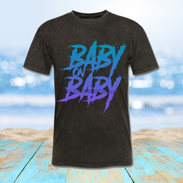 

sport dababy baby on baby kirk rap hip hop tye dye mineral t shirt