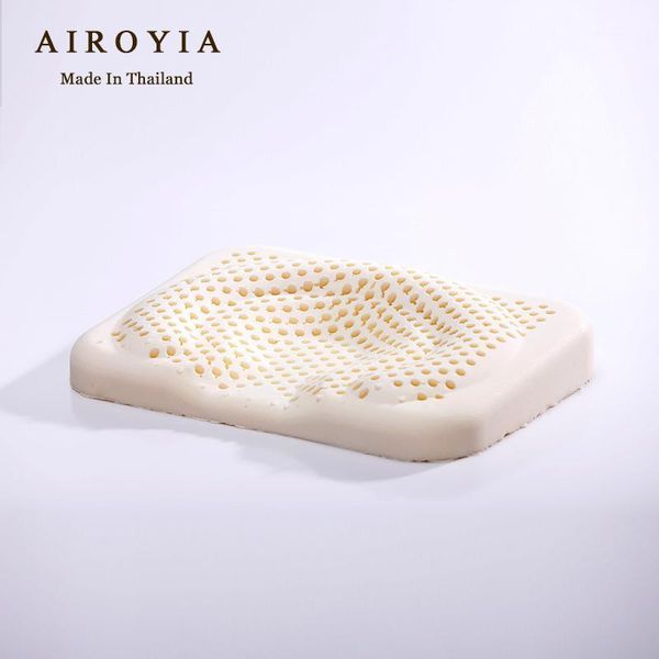 

airoyia thailand baby latex pillow fixed head type natural latex pillow for infants aged 0-3 years1
