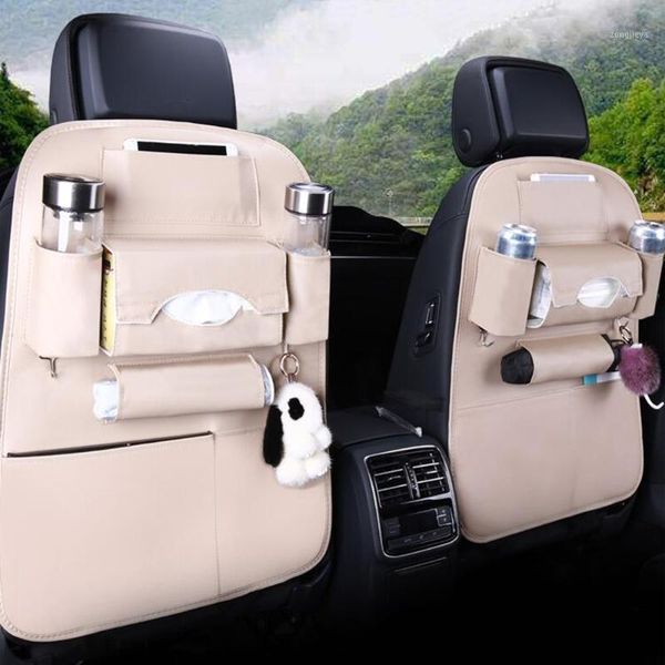 

car organizer seat cushion storage bag creative back cover multifunctional cover1