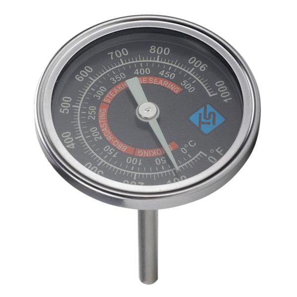 

adjustable gas charcoal smoker pit grill bbq thermometer electric heavy duty stainless