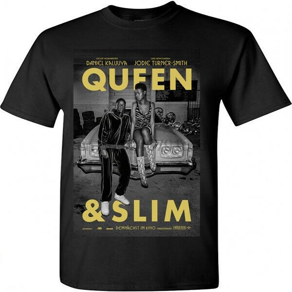 

new queen slim daniel jodie movie poster black t-shirt size s m l xl 2xl sport hooded sweatshirt hoodie