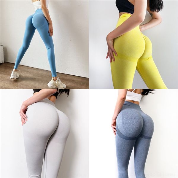 

9ad women high pants fashion yoga waisted soft skinny stretchy striped slim sports pants femme fitness yoga pant short