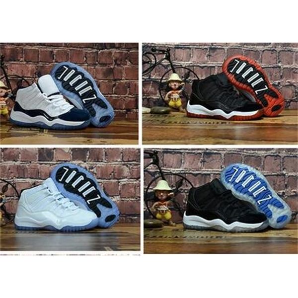 

2019 bred xi 11s kids basketball shoes gym red infan &children toddler gamma blue concord 11 trainers boy girl tn sneakers space jam