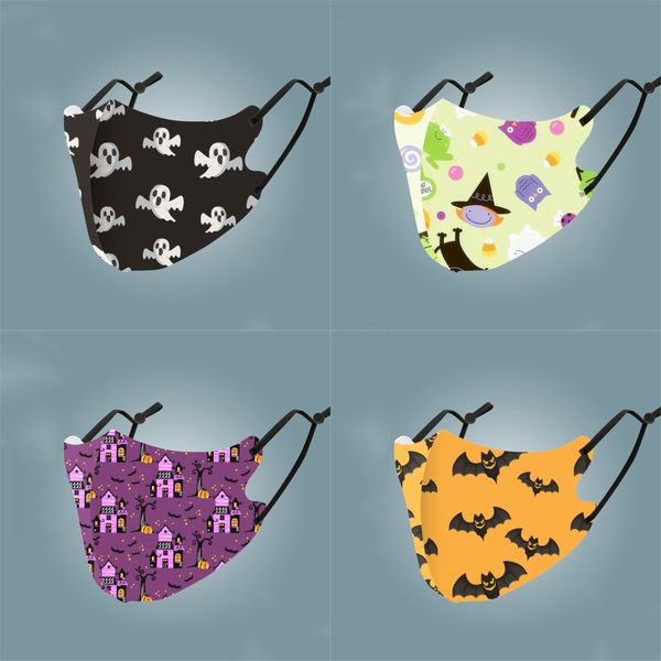 

алмазный череп цифровой печати prective маска спорта на открытом воздухе езда маска summer солнцезащитный hat магия платке # 349, Black