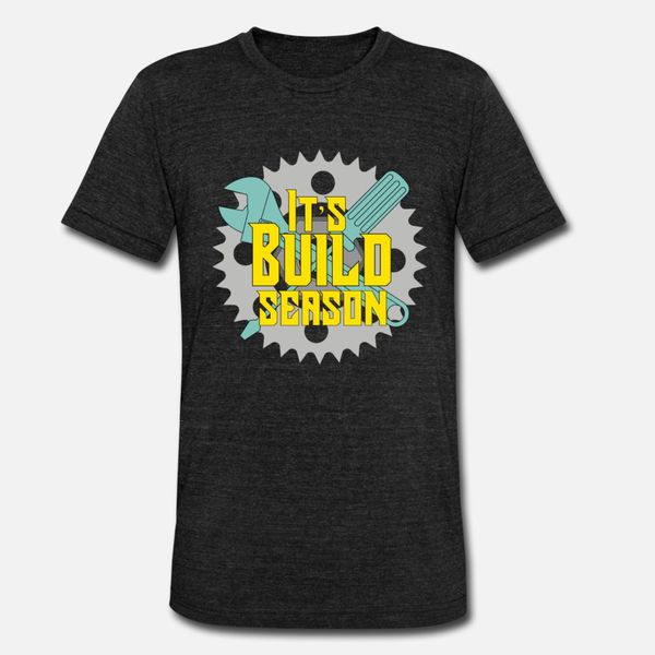 

it's build season robot droid bad bot robotics t shirt classic oversized summer tracksuit hoodie sweatshirt