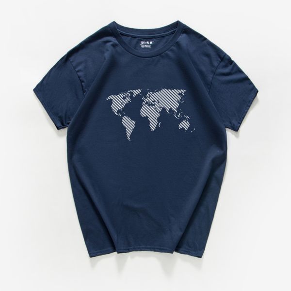 

fashion world map 2018 summer printed casual tees loose clothing homme man sport hooded sweatshirt hoodie men t shirt